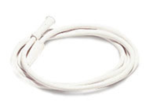 Slang syrgas vit Kona/Nippel, 1,5m PVC hygienförpackad