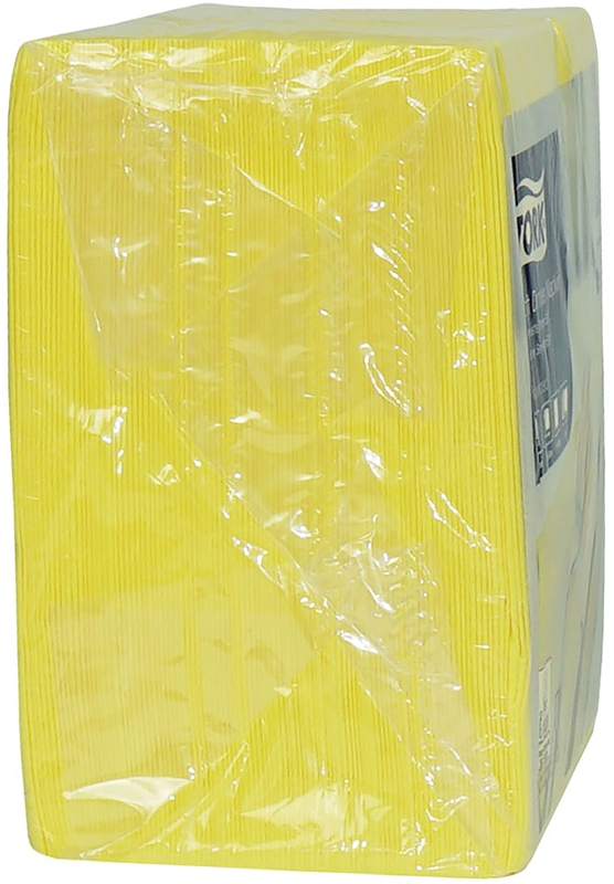 Servett 40x40cm 1/4-vikt 3L, Tork Advanced solgul - 2