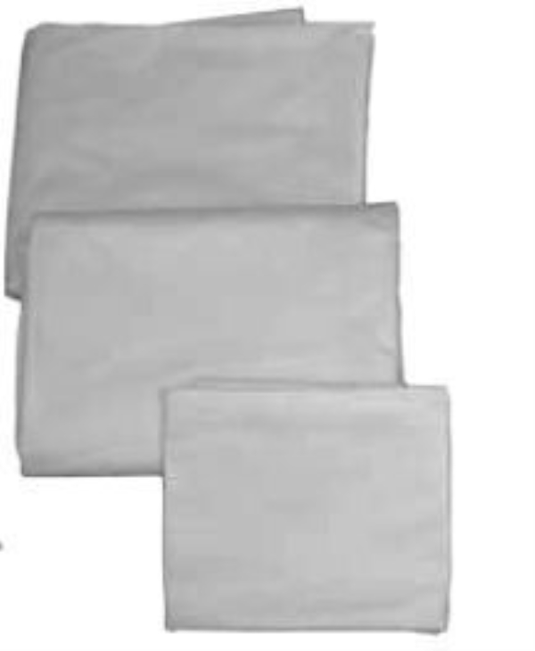 Lakan flamsäkert TCS, 150x250cm vit