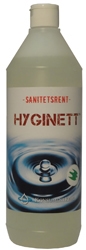 Sanitetsrengöringsmedel Hyginett, 1L pH=2 parf Bra Miljöval