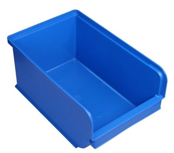 Förrådsback/lagerlåda 7L, 32x21x15cm blå