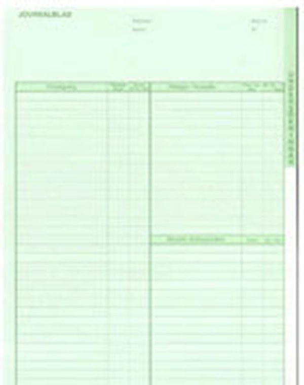 Journalblad undersökningar, Stand System 41726