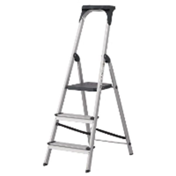 Kontorsstege, 3 steg aluminium