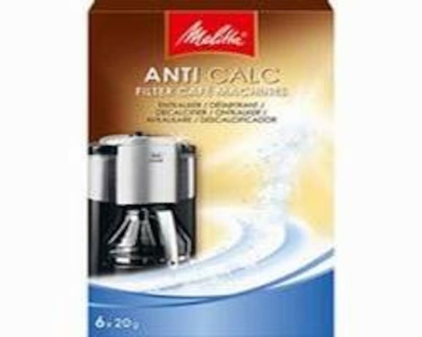 Avkalkning kaffebryggare, Melitta tablett 6x20g - Melitta