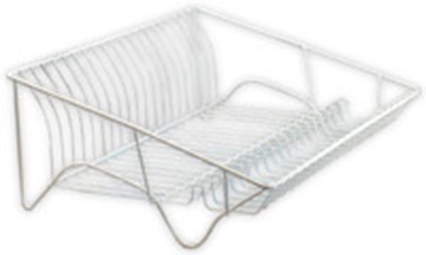 Diskställ plasttråd, 1vån 45x33cm