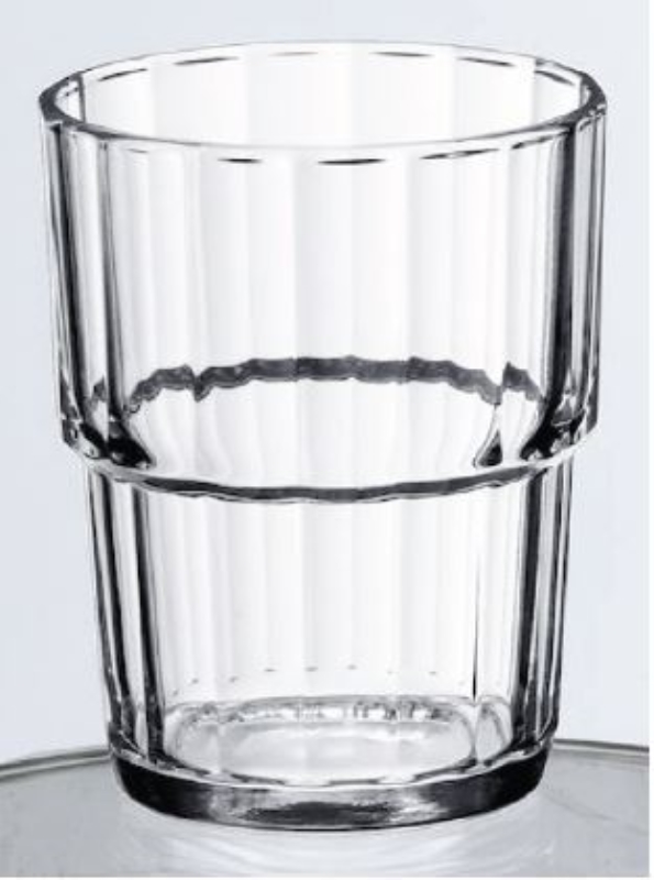 Norvege dricksglas, 16cl härdat stapelbar - Arcoroc