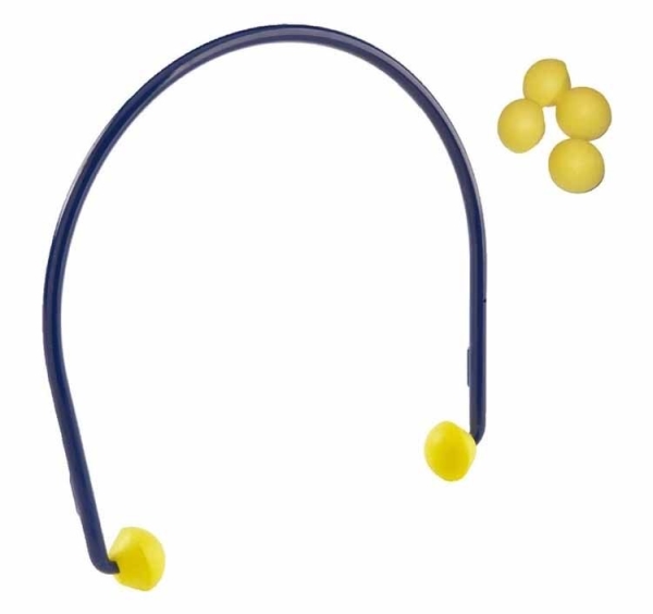 Öronpropp EAR Caps 3M, gul/blå med bygel - 3M