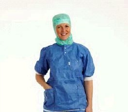 Avdelningskläder skjorta med mudd, L Barrier clean air suit - Barrier