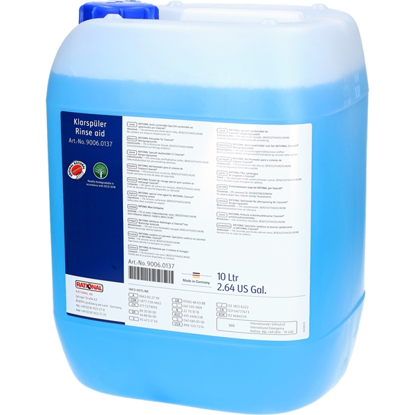 Sköljmedel Rational, 10L Blå till CPC m CleanJet