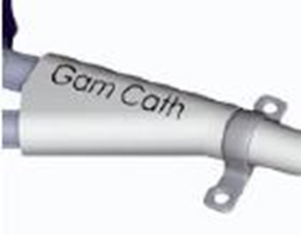 Kateter GamCath MC-GDHK-1320J, 20cm böjd 2lum m ledare