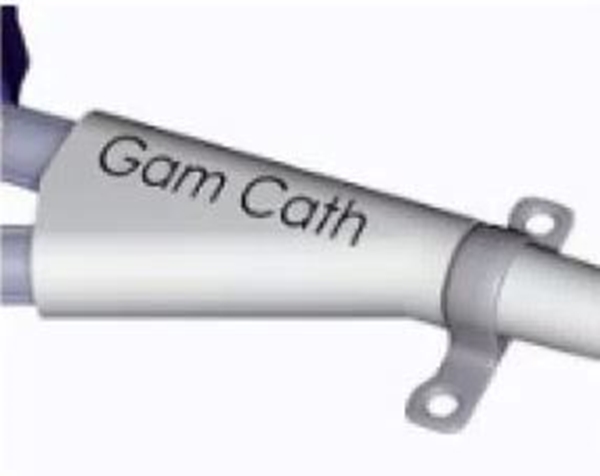 Kateter GamCath MC-GDHK-1325, 25cm rak 2lum m ledare