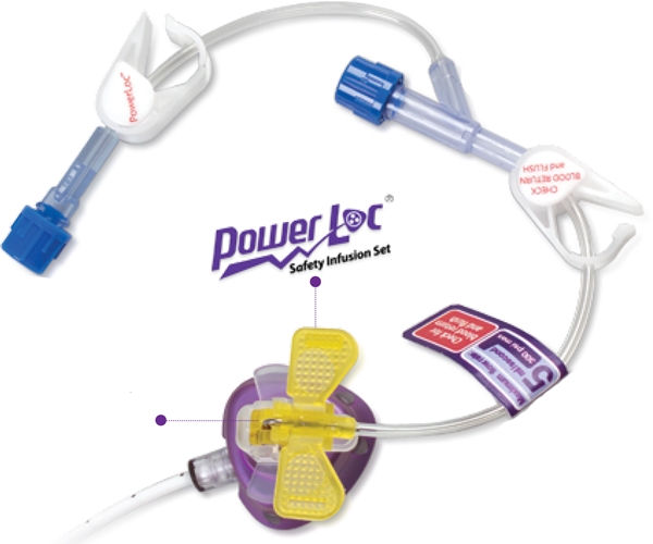 Venportskanyl PowerLoc, 0,9x19mm 20G m slang