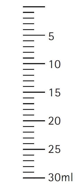 Spruta luer 3komp KD-Ject, 30ml grad 1ml excentrisk - KD-Ject III - 2