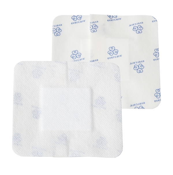Absorberande häftande förband evercare, 10x15cm (dyna 5x11cm) - evercare® - 2