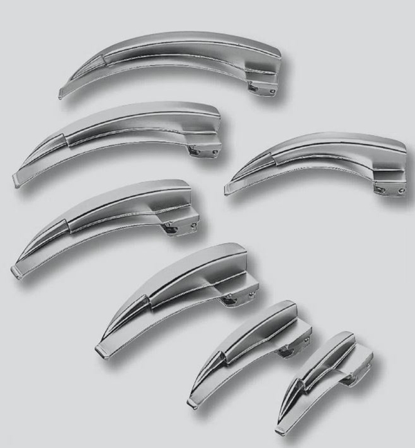 Laryngoskopblad Heine Classic, Mac 3 vuxen fiberoptik - Mac