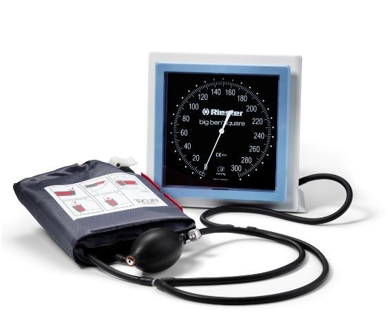 Blodtrycksmätare manuell TriCuff pvcfri, m bordsmanometer Big Ben