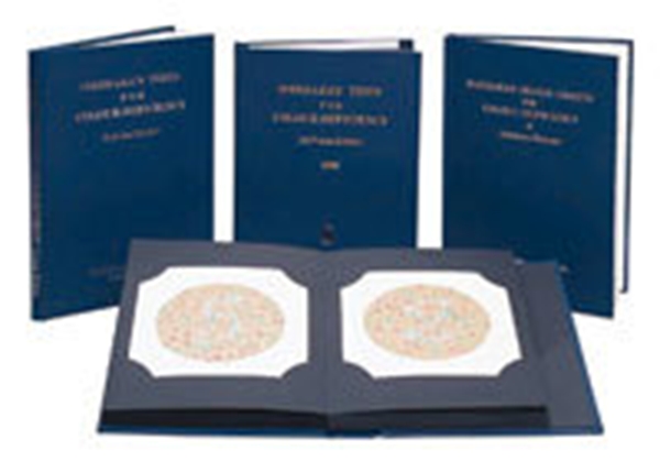 Färgsinnestavla Ishihara, 24 bilders 2024 edition - Ishihara