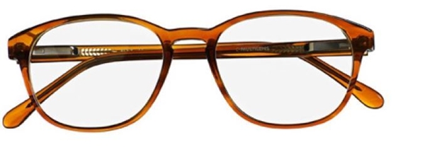 Vuxenbågar med planglas, Alex brun