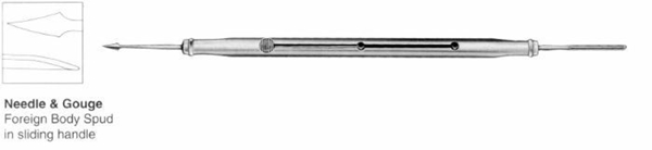 Främmande kroppsinstrument, ögon