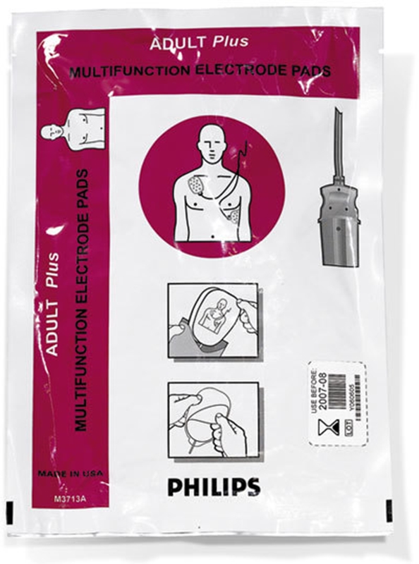 Defibrilleringselektrod, Heart start Adult plus