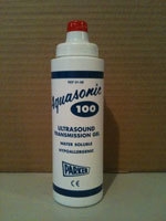 Ultraljudsgel Aquasonic 100, 250ml svagt blå