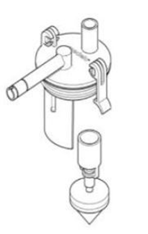 Lock flergångs till sugsystem Medela, till överströmningsflaska