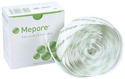 Plåster nonwoven Mepore, 7cmx5m rulle vitt - Mepore