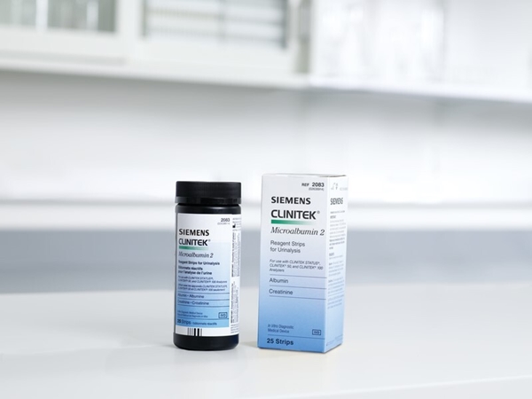 Urinsticka Clinitek Microalbumin
, albumin kreatinin