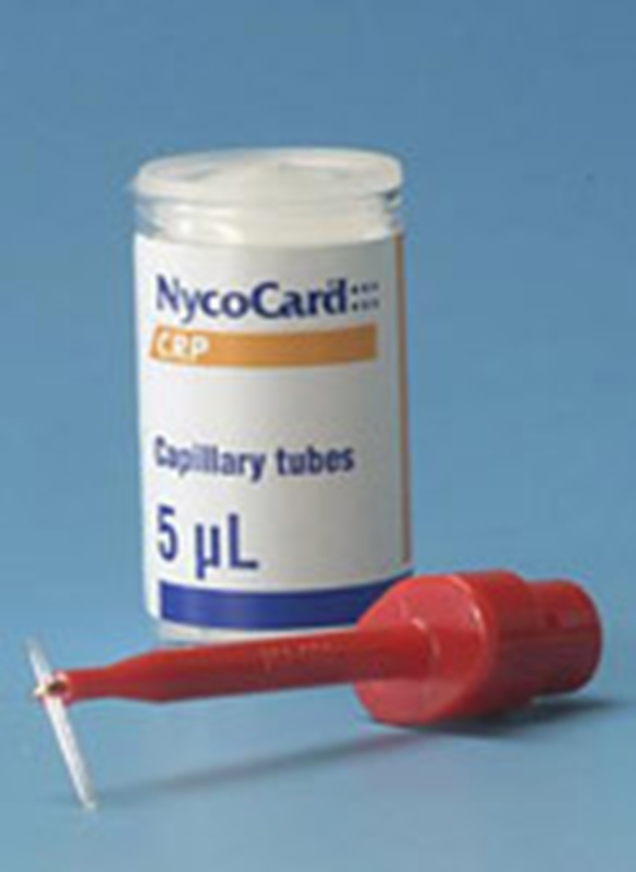 Kapillärrör CRP NycoCard, 5µL 