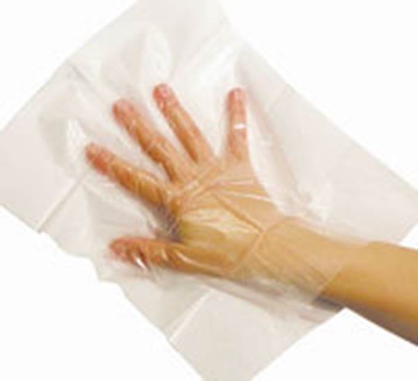 Handske us plast Selefa, large uppfodrade osterila - SELEFA®