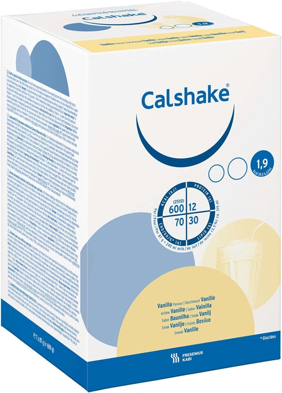 Calshake, 7x87g vanilj