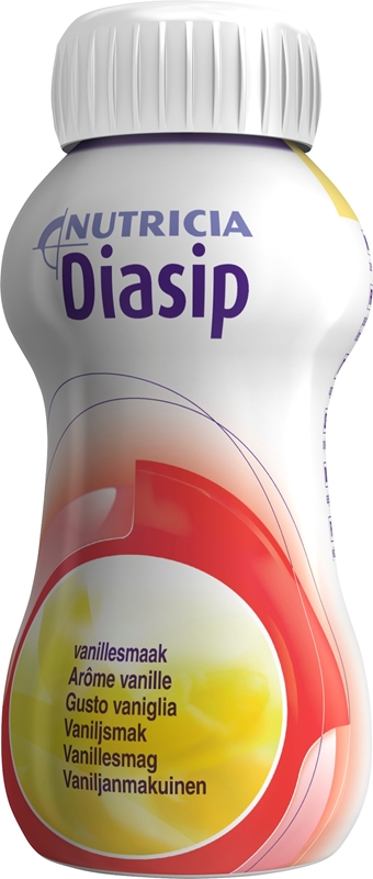 Diasip, 4x200ml vanilj