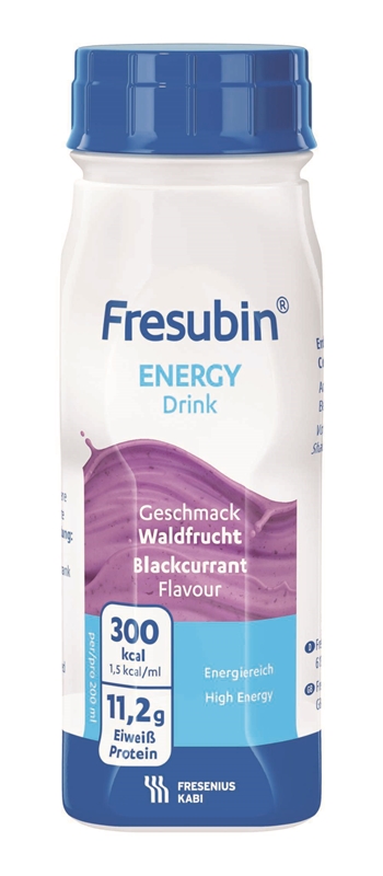 Fresubin energy DRINK, 4x200ml svarta vinbär