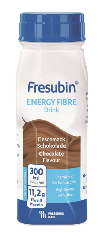 Fresubin Energy Fibre Drink, 4x200ml choklad