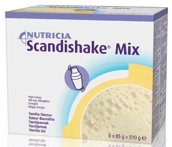 Scandishake Mix, 6x85g vanilj