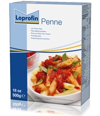 Loprofin Penne glutenfri, 1x500g lågprotein