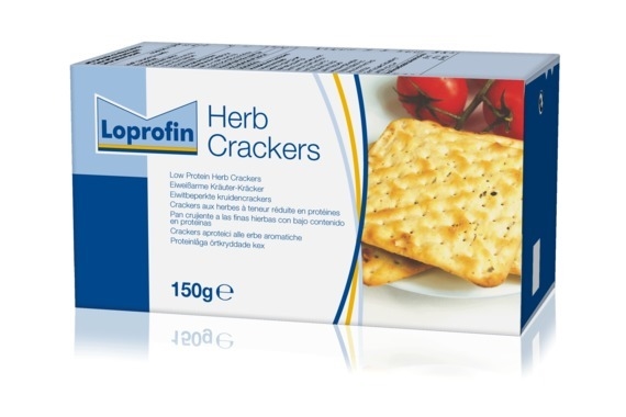 Loprofin örtkryddade kex glutenfri, 1x150g lågprotein