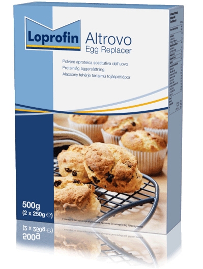 Loprofin Äggersättning glutenfri, 2x250g lågprotein