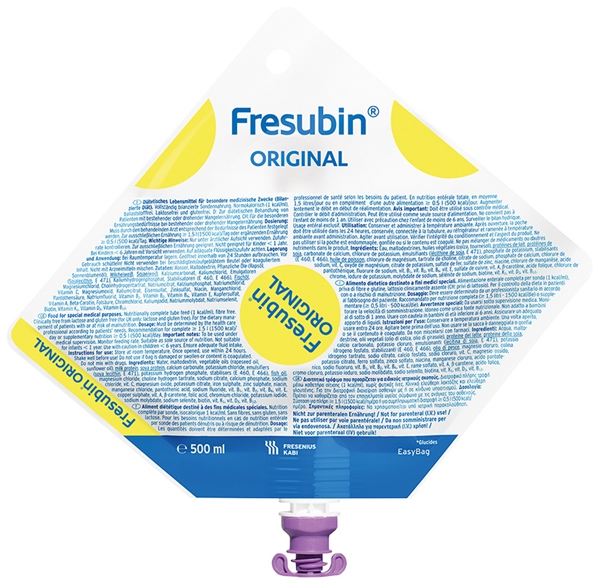 Fresubin original, 15x500ml komplett 1kcal/ml