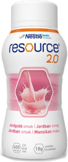 Resource 2.0, 4x200ml jordgubb