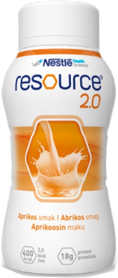 Resource 2.0, 4x200ml aprikos