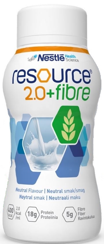 Resource 2.0+fibre , 4x200ml neutral