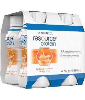Resource Protein , 4x200ml aprikos - 2