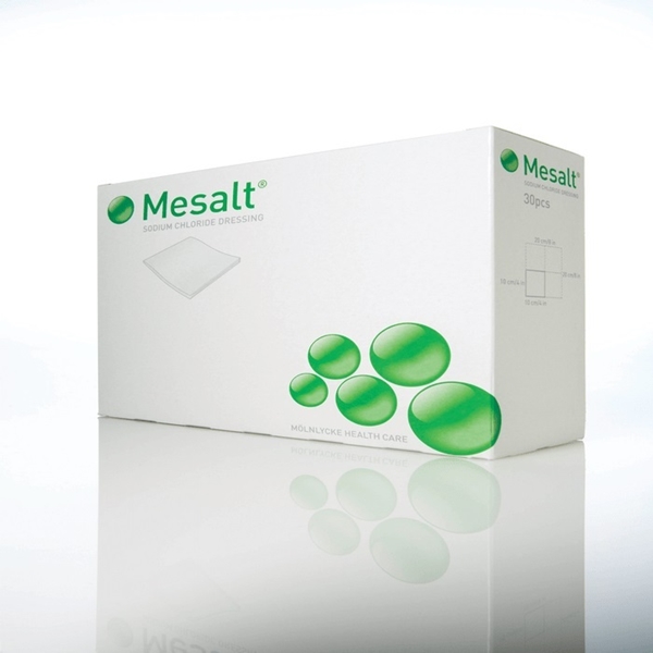 Kompress nonwoven koksalt Mesalt, 10x10cm - Mesalt