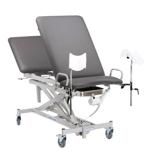 Gyncombi elektrisk, gynstol/brits Illusion stone - 1