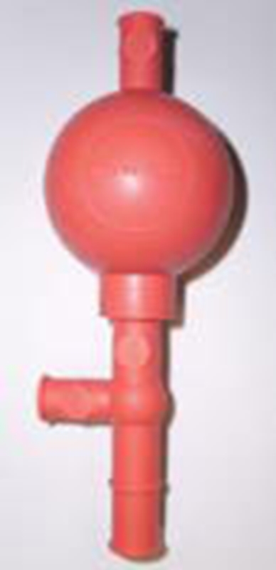 Peléusboll pipettfyllare Standard, tre ventiler naturgummi