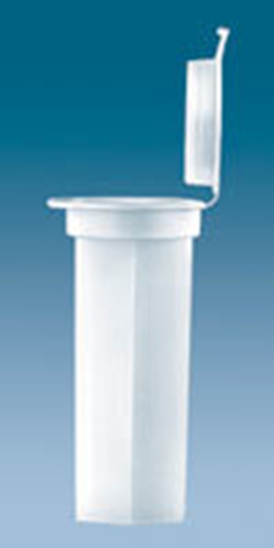 Transportbehållare för objektglas, 2 fack PP