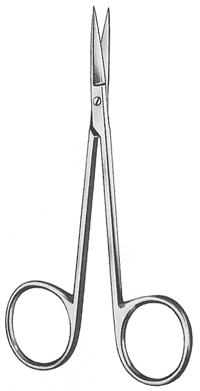 Sax ögon rak A-kval, 10cm