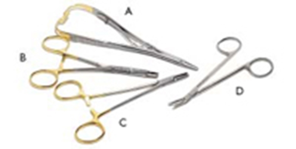 Nålförare Mayo Hegar, 16cm