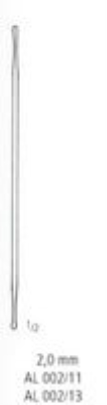 Knappsond A-kval, 2,0mmx13cm